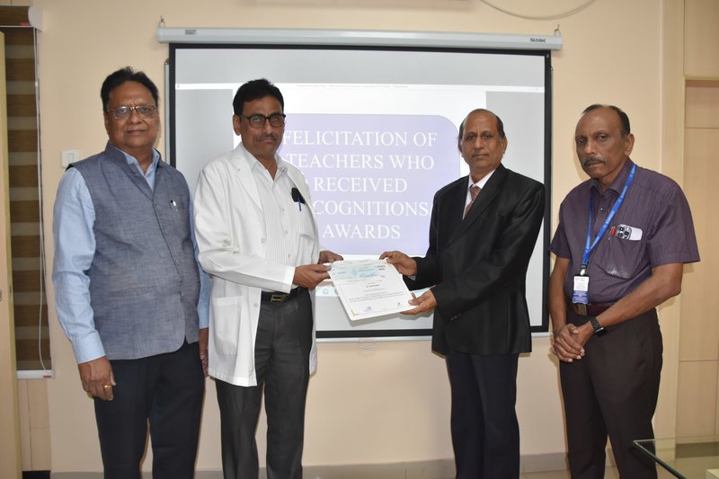 Dr. Anand Joshi, Prof. & Head, Dept. of Physiology. KIMS