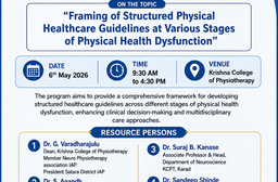 Krishna College of Physiotherapy Organizes Executive Development Program (EDP) on Framing of Structured Healthcare Guidelines at Various Stages of Physical Health Dysfunction