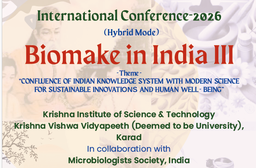 Upcoming Event | International Conference 2026 BioMake in India – III (Hybrid Mode)